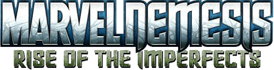 Marvel Nemesis Rise of the Imperfects logo for PSP